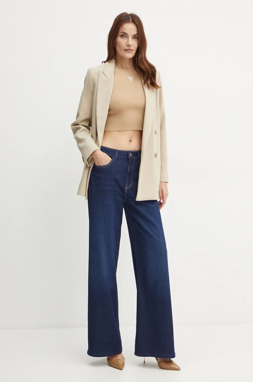 Топ Guess ALEXIA жіночий колір бежевий W4GZ34 Z3F40