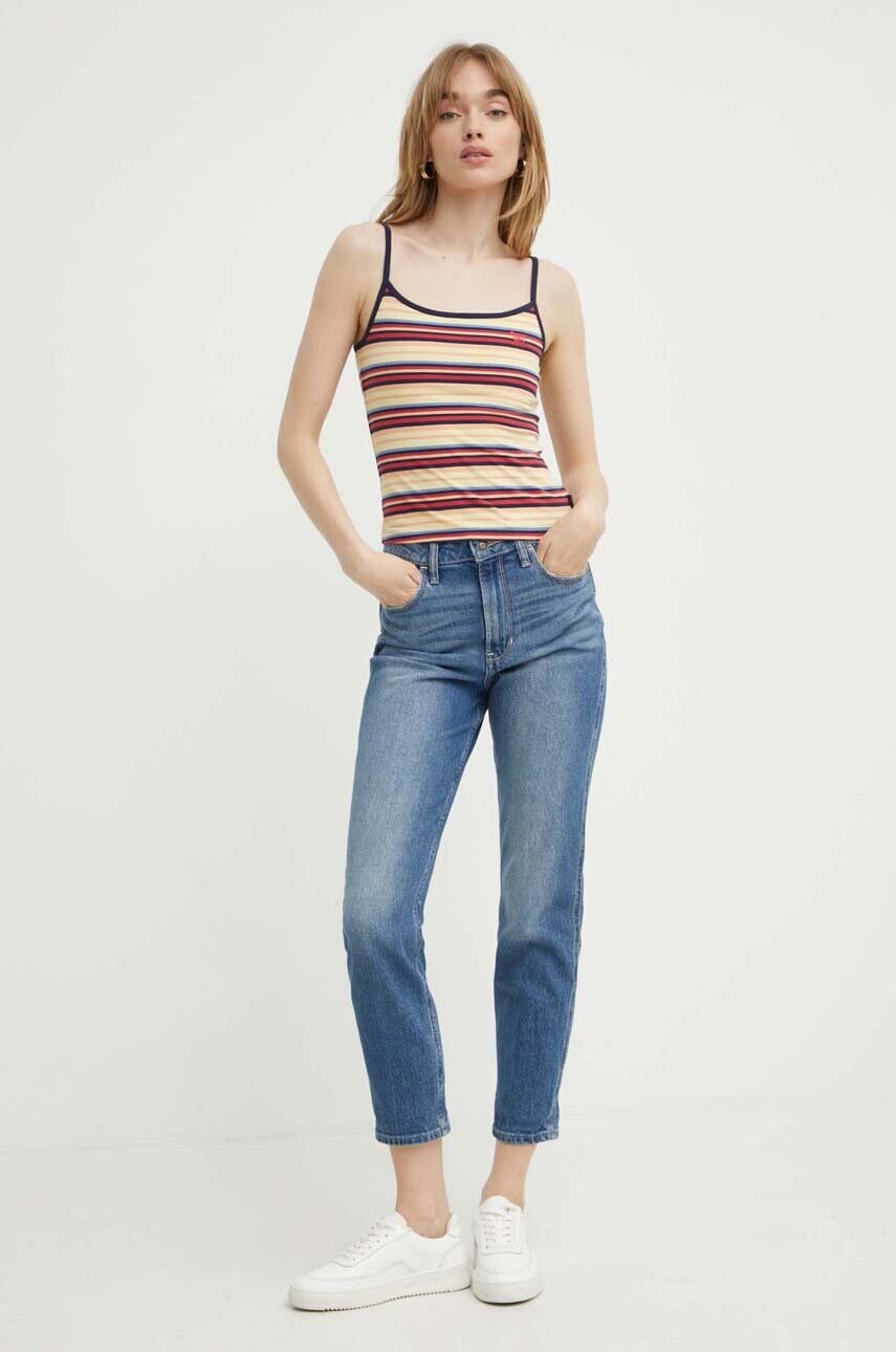 Топ Superdry жіночий колір жовтий