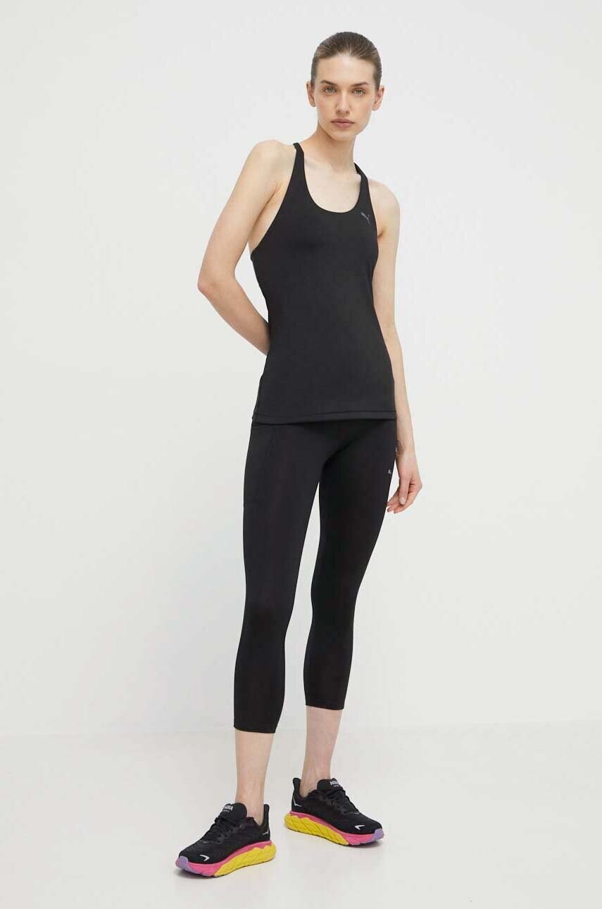 Топ для йоги Puma STUDIO ULTRABARE колір чорний 524836