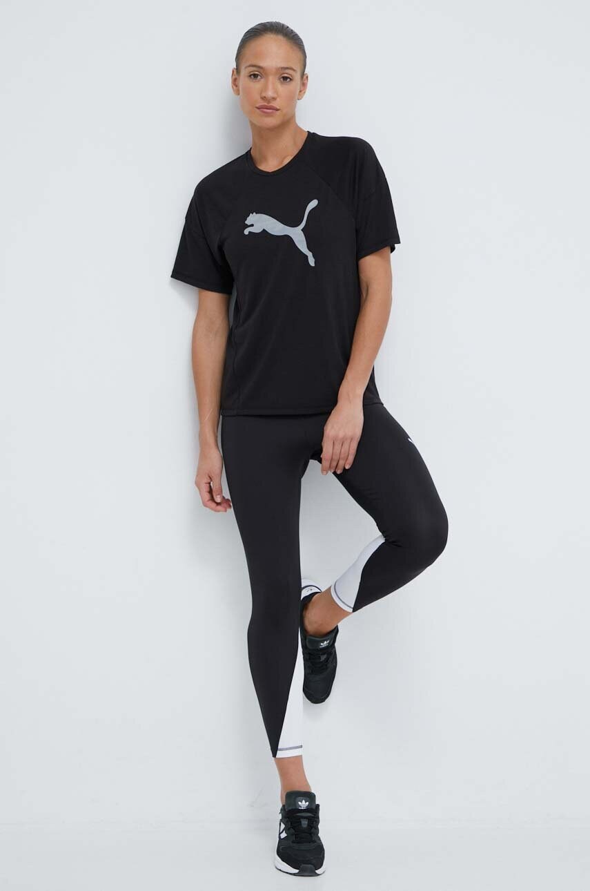 Тренувальна футболка Puma Evostripe колір чорний