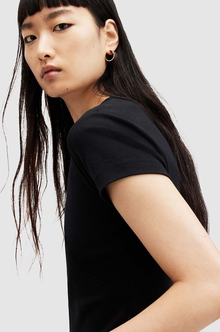 Бавовняна футболка AllSaints STEVIE TEE жіноча колір білий WM526Z