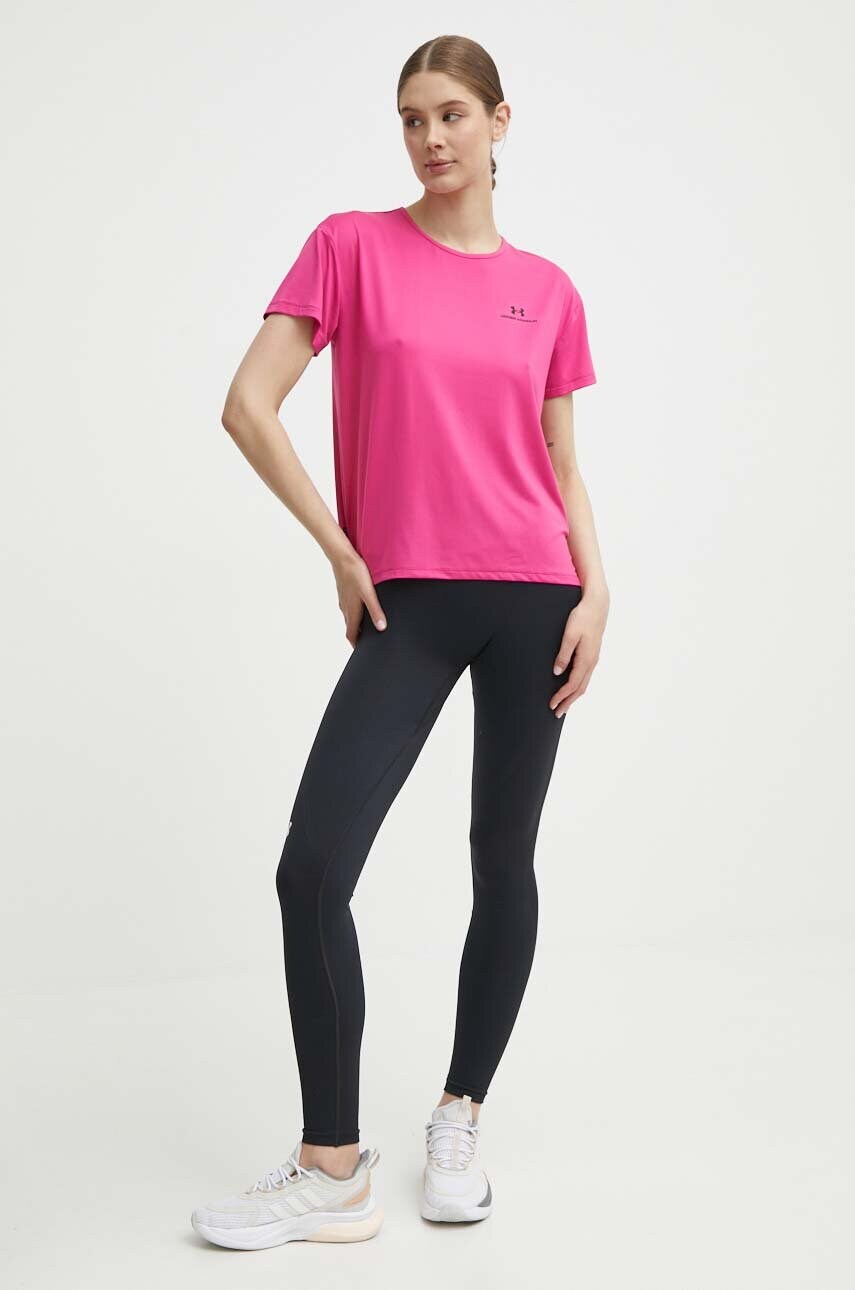 Купити Тренувальна футболка Under Armour Rush Energy 2.0 колір рожевий – головне зображення