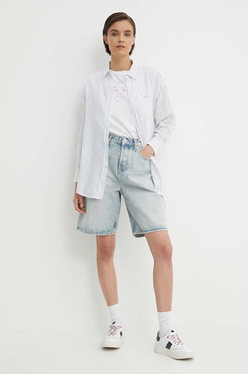 Бавовняна футболка Pepe Jeans KELTSE жіноча колір білий PL505862