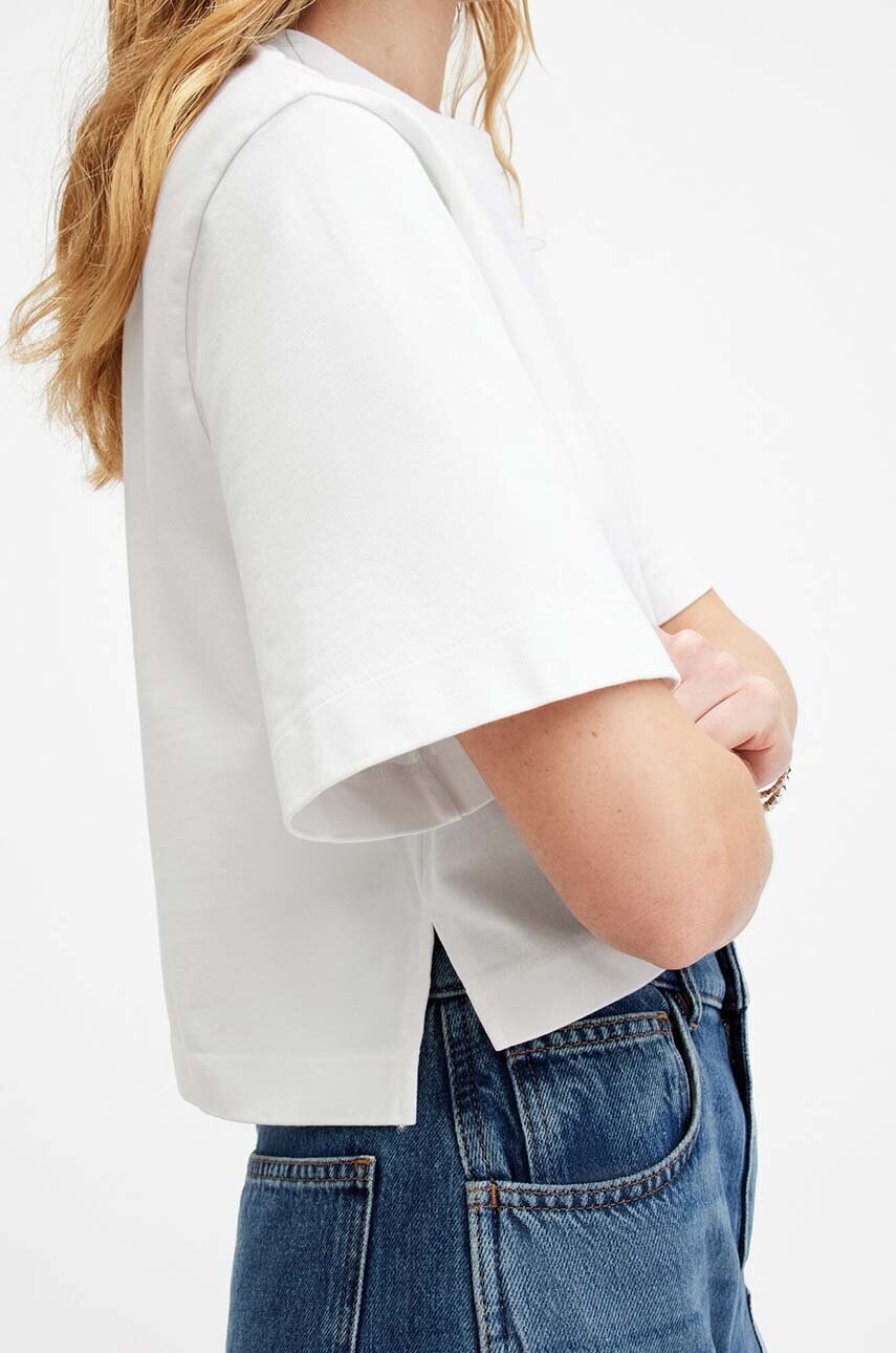 Бавовняна футболка AllSaints LOTTIE TEE жіноча колір білий W132JA