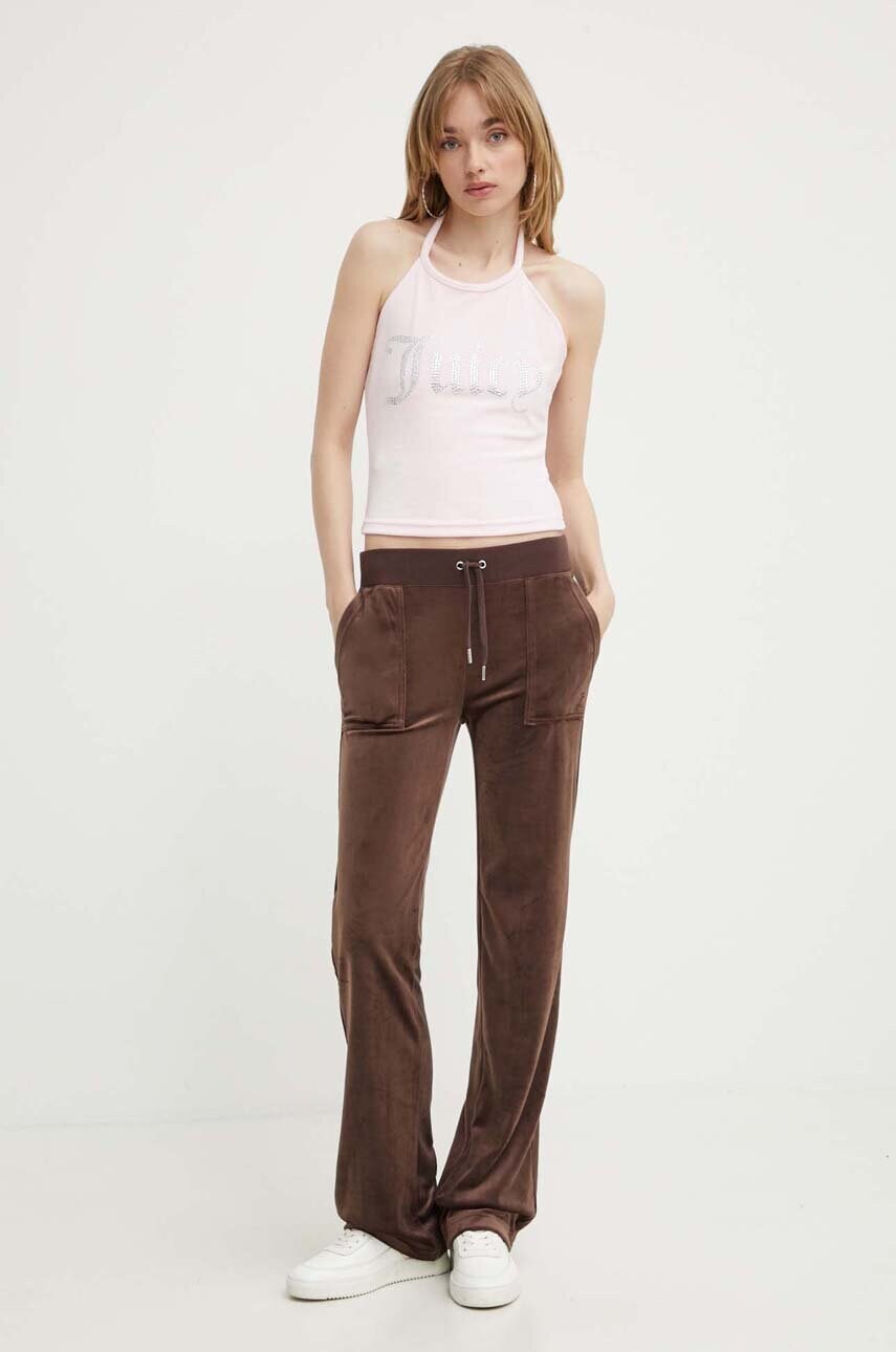 Топ Juicy Couture жіночий колір рожевий JCWC122002
