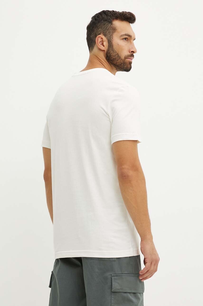 Бавовняна футболка Calvin Klein Jeans чоловіча колір білий однотонна J30J325268