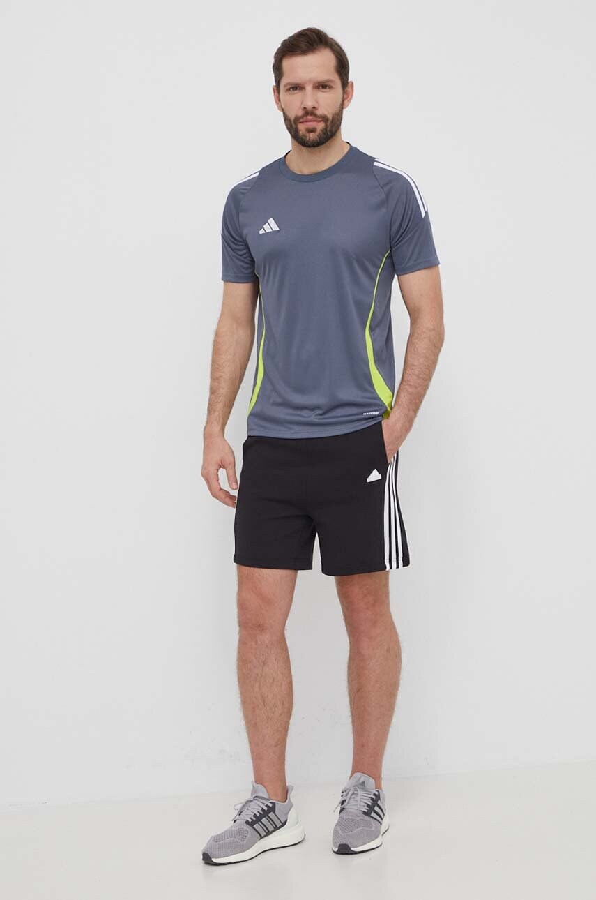 Тренувальна футболка adidas Performance TIRO 24 колір сірий візерунок IV6951