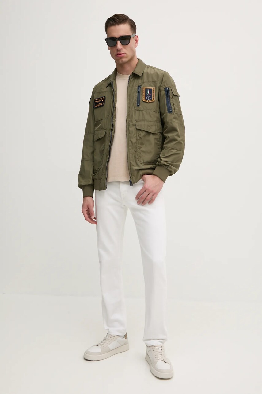 Бавовняна футболка Pepe Jeans Jacko чоловіча колір бежевий однотонна