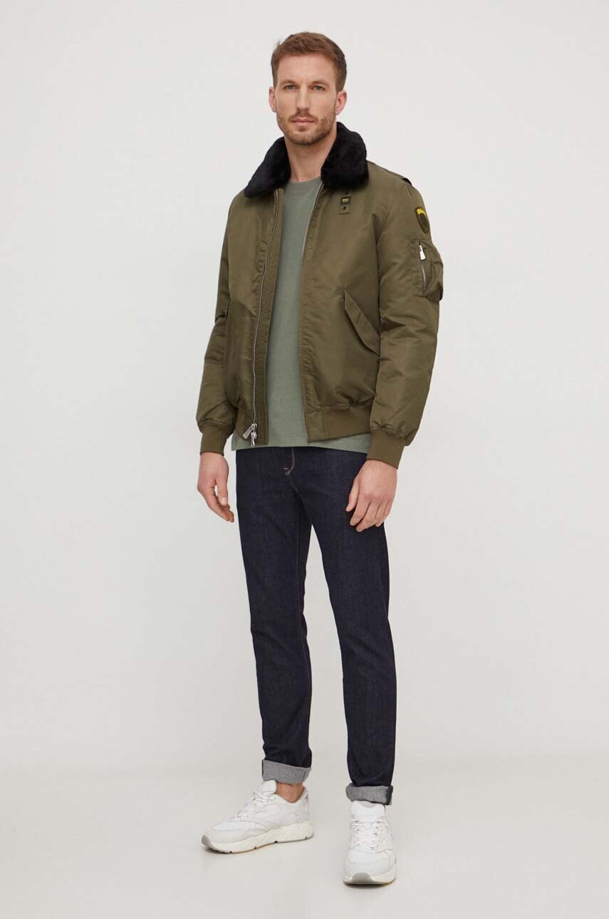 Бавовняна футболка Pepe Jeans Connor чоловіча колір зелений однотонна PM509206