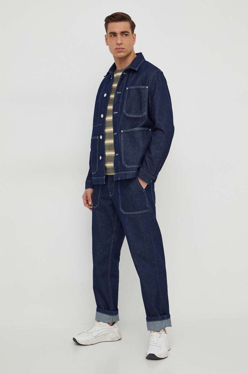 Футболка Pepe Jeans Charn чоловіча колір зелений візерунок PM509214