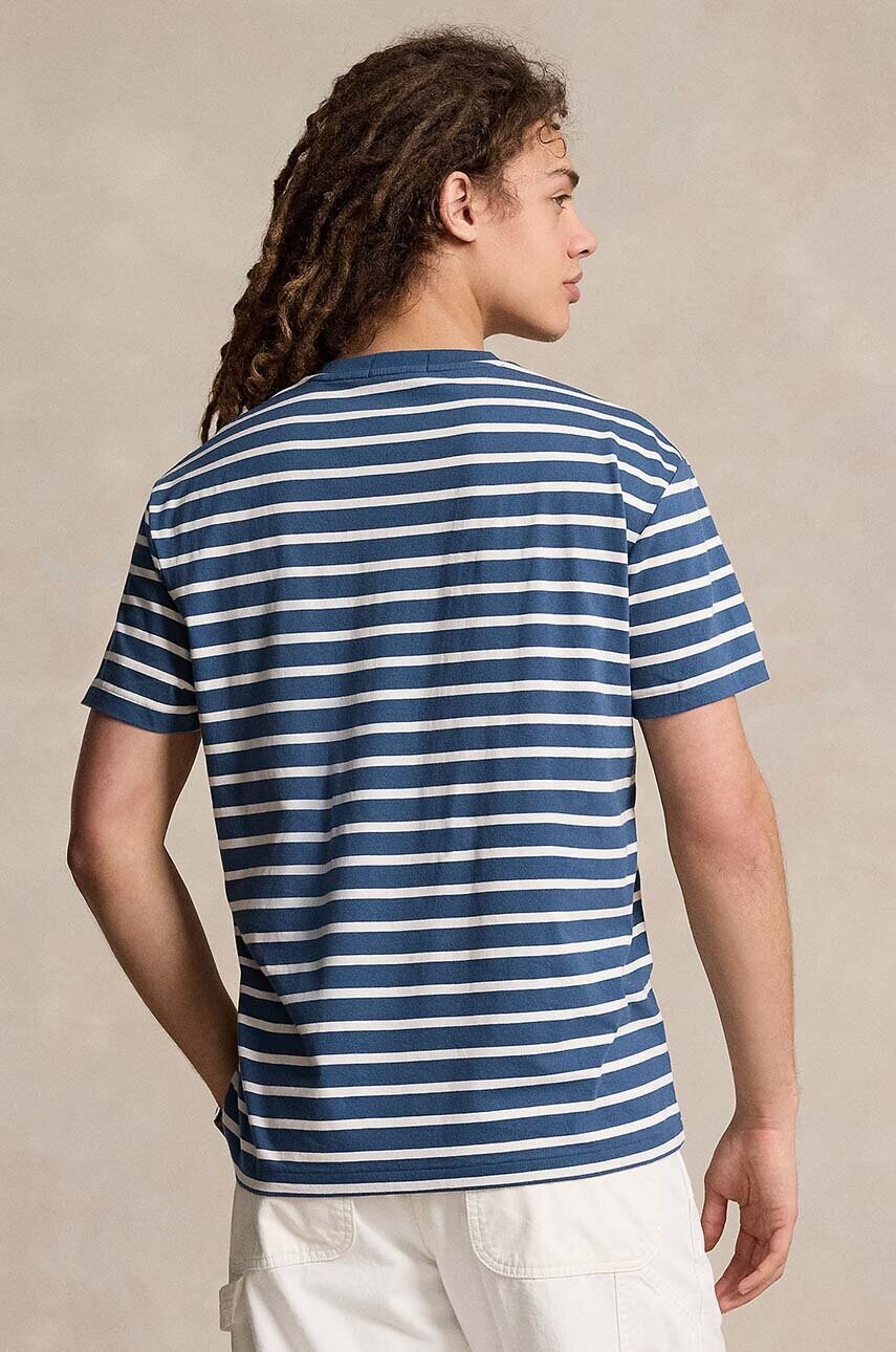 Бавовняна футболка Polo Ralph Lauren чоловіча візерунок 710934662