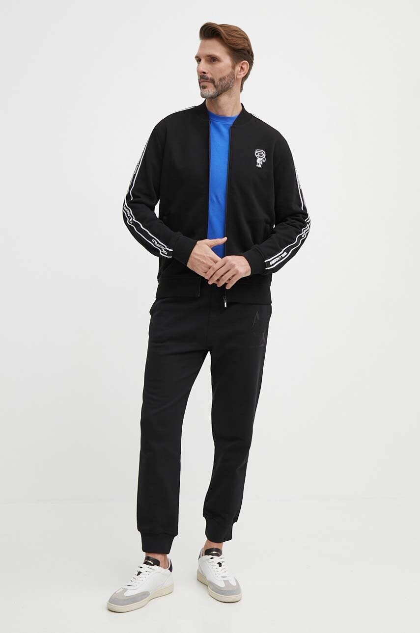 Футболка Karl Lagerfeld чоловіча з аплікацією 542221.755026