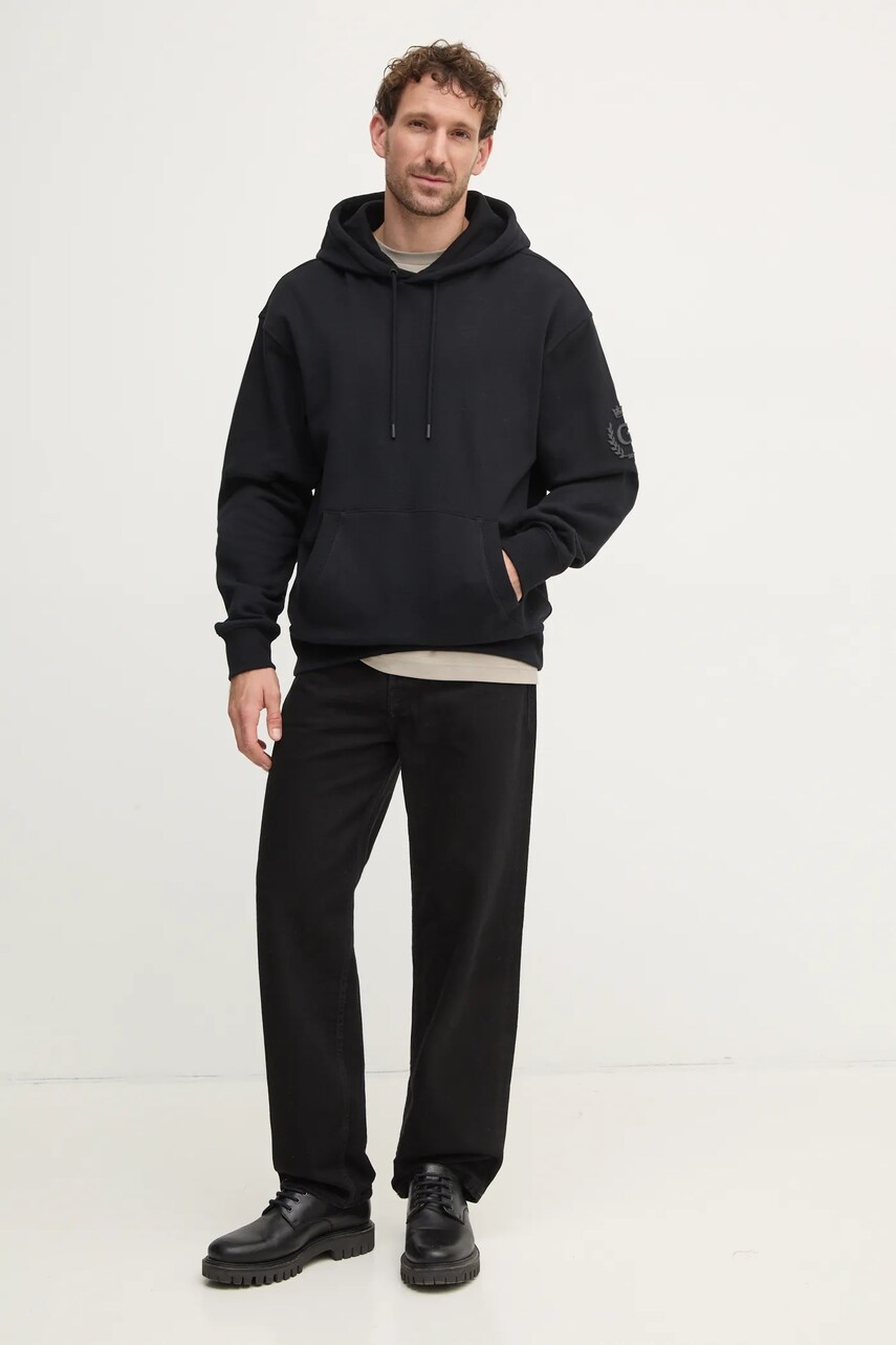 Бавовняна футболка Calvin Klein чоловіча колір бежевий однотонна K10K112487