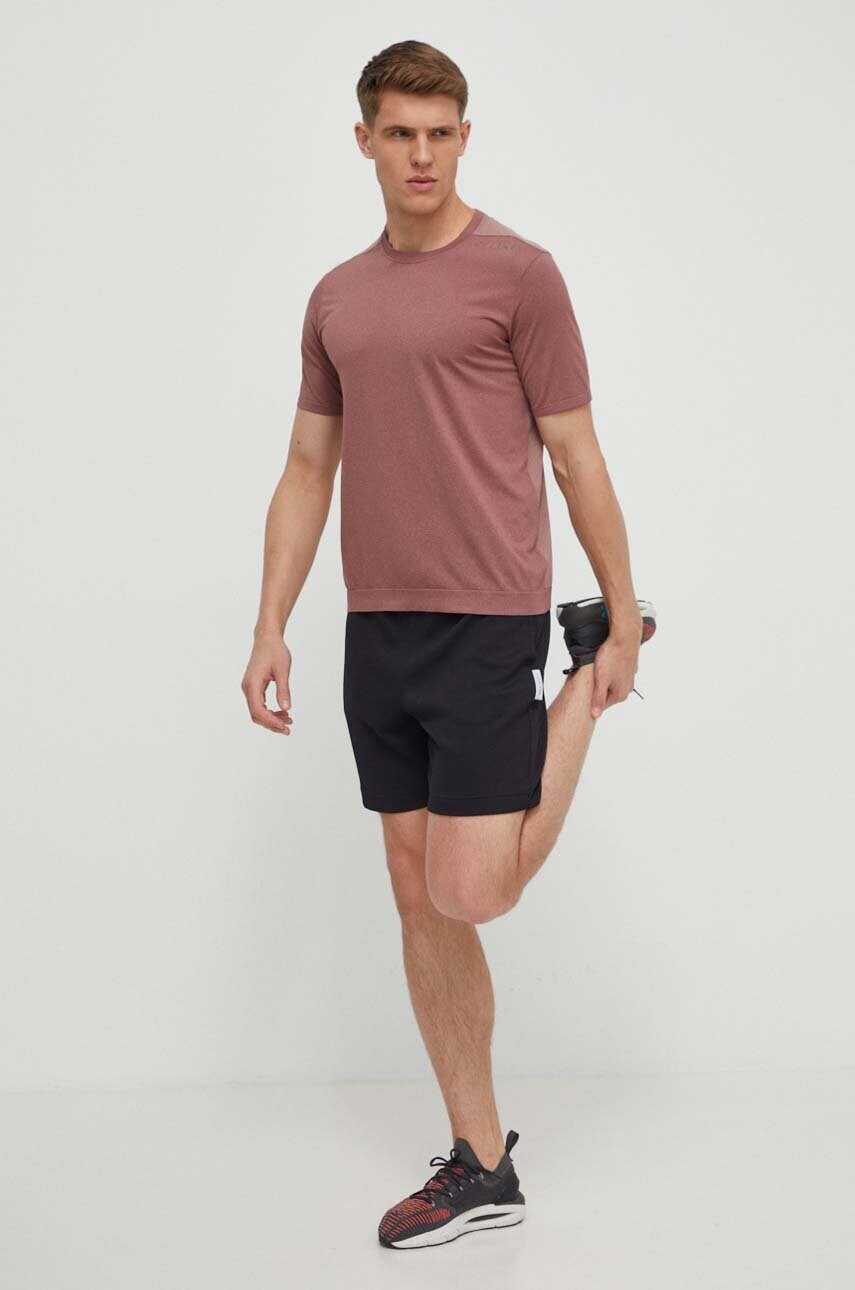Тренувальна футболка Calvin Klein Performance колір рожевий однотонний