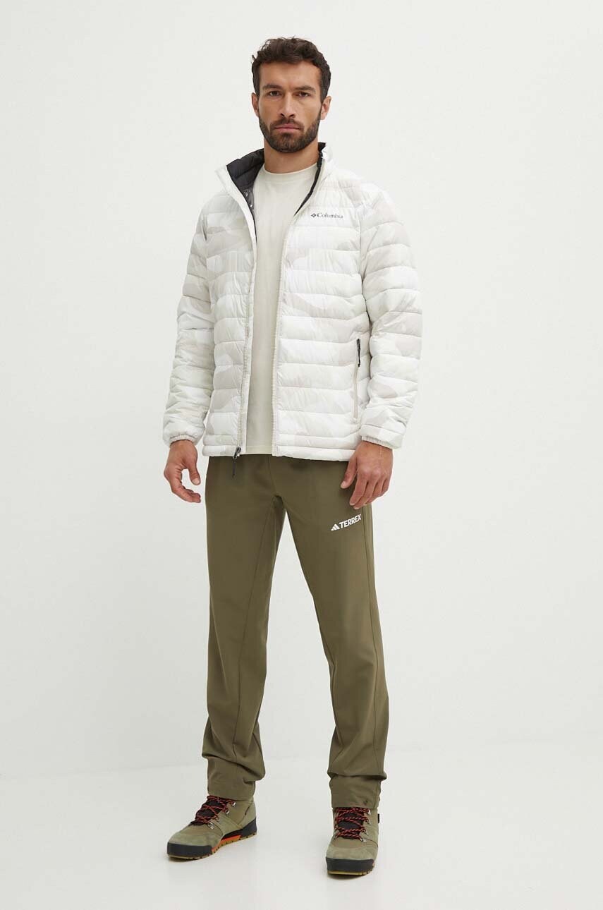 Спортивна футболка Fjallraven Walk With Nature колір бежевий з принтом F12600216
