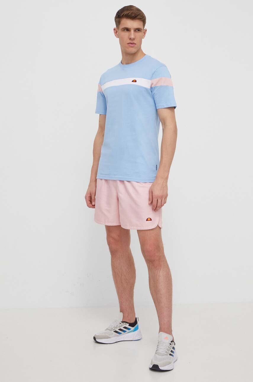 Бавовняна футболка Ellesse чоловічий візерунок