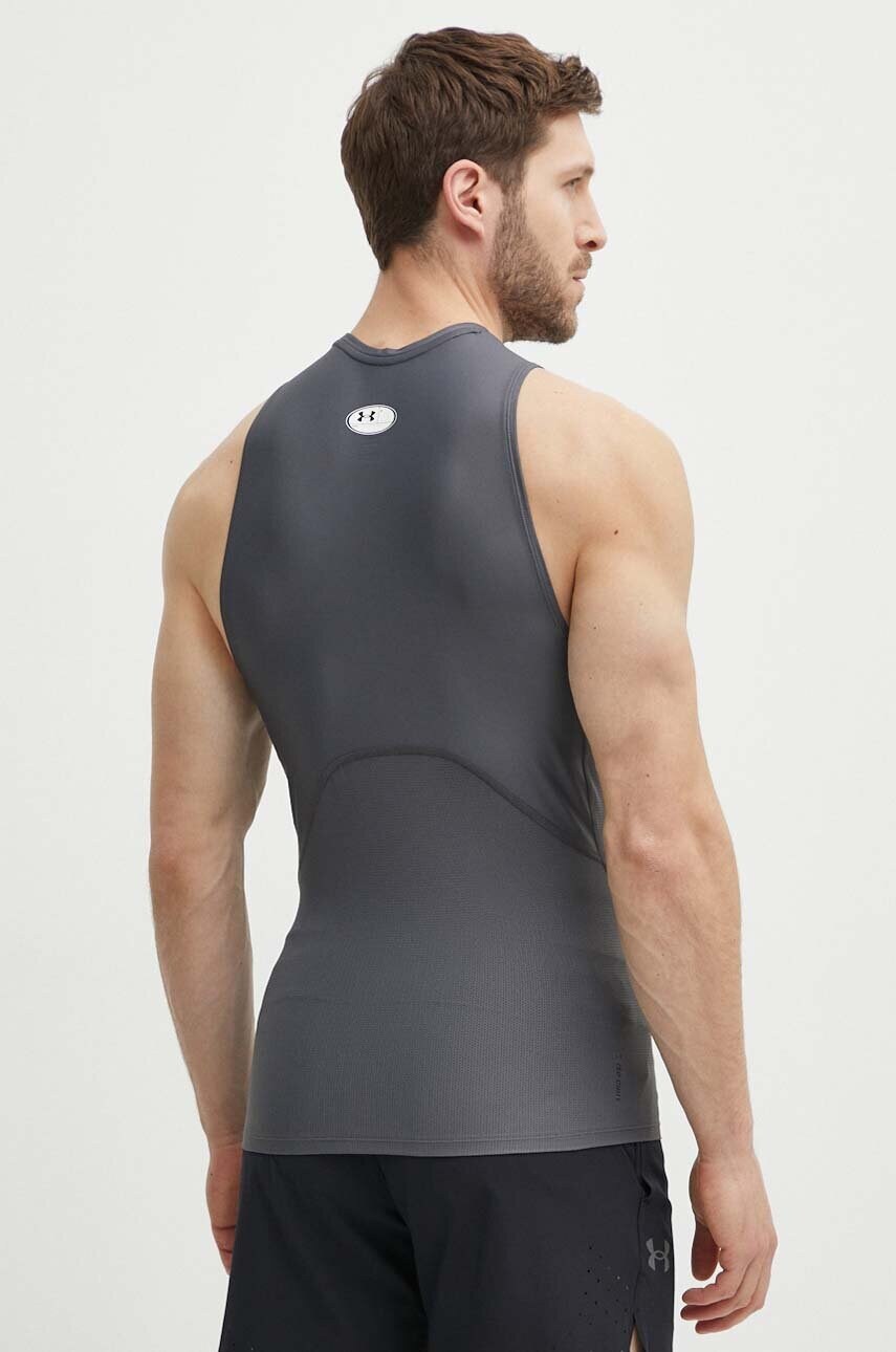 Тренувальна футболка Under Armour HG Iso-Chill Compression колір сірий