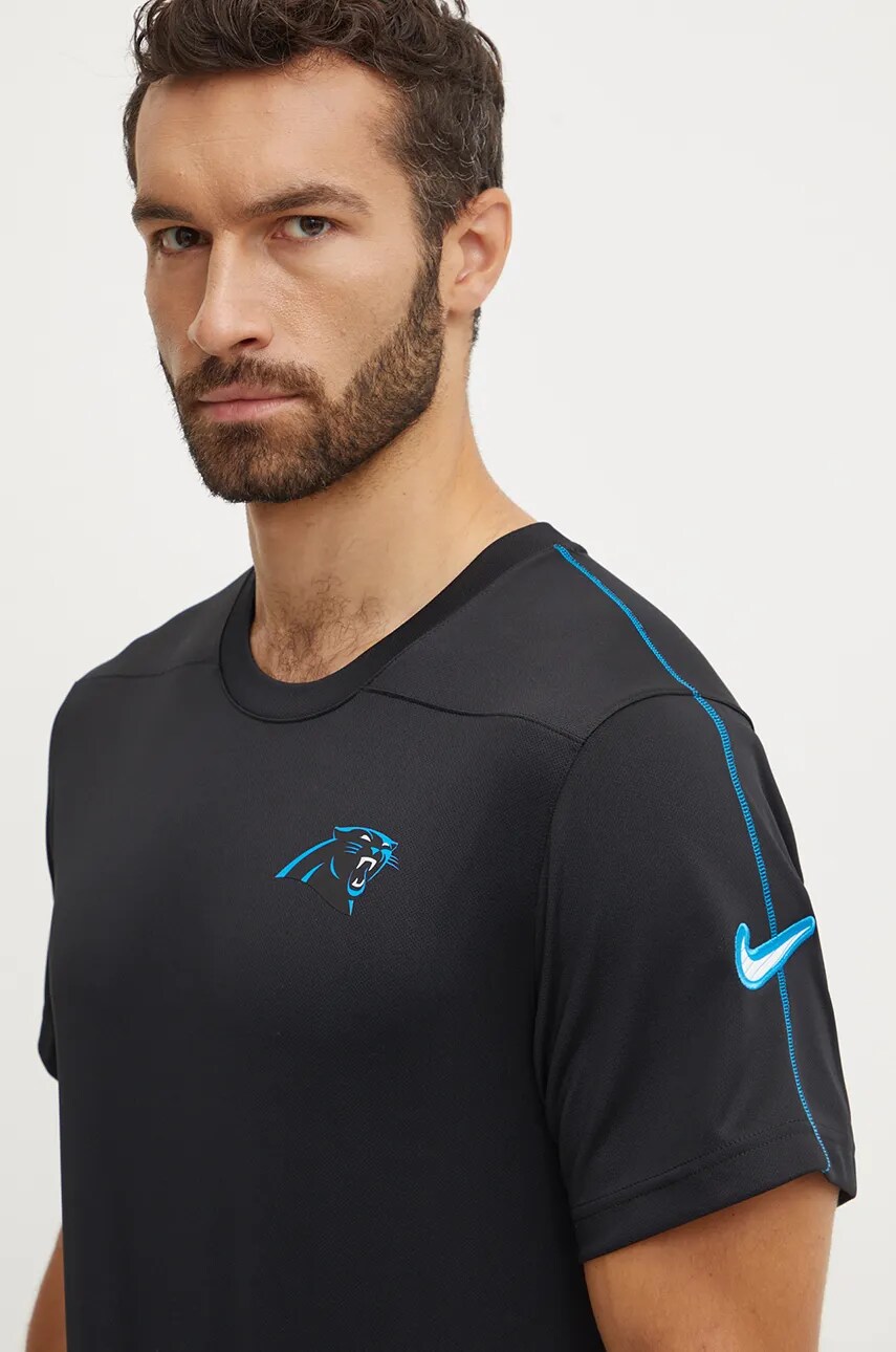 Тренувальна футболка Nike Carolina Panthers колір чорний з принтом 02ES-092N-9D-K0Z