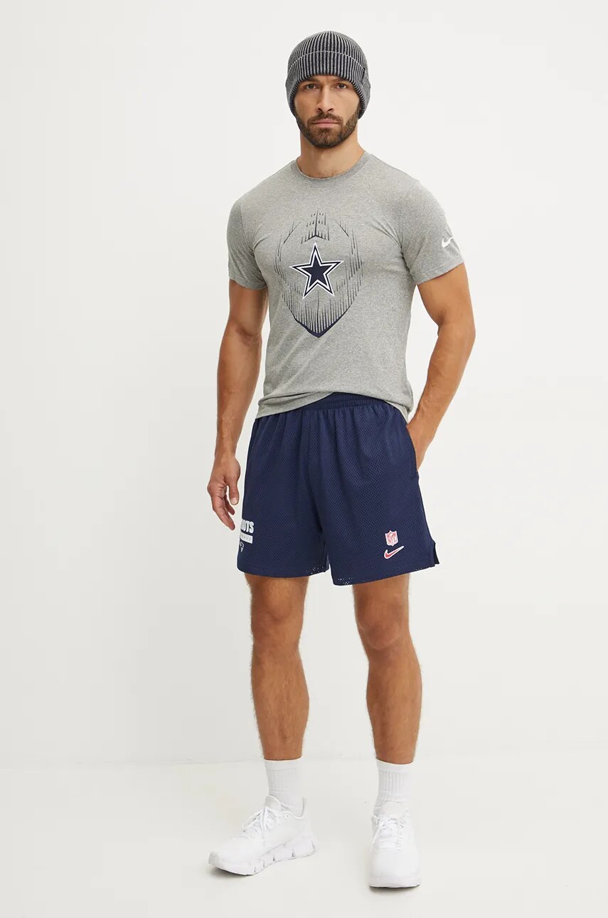 Футболка Nike Dallas Cowboys чоловіча колір сірий з принтом NKGK-06G-7RD-JKV