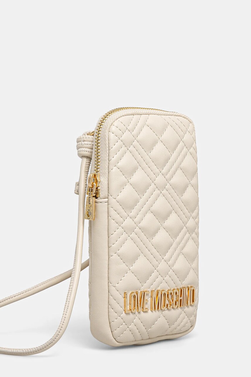 Чохол для телефону Love Moschino колір бежевий JC5660PP1