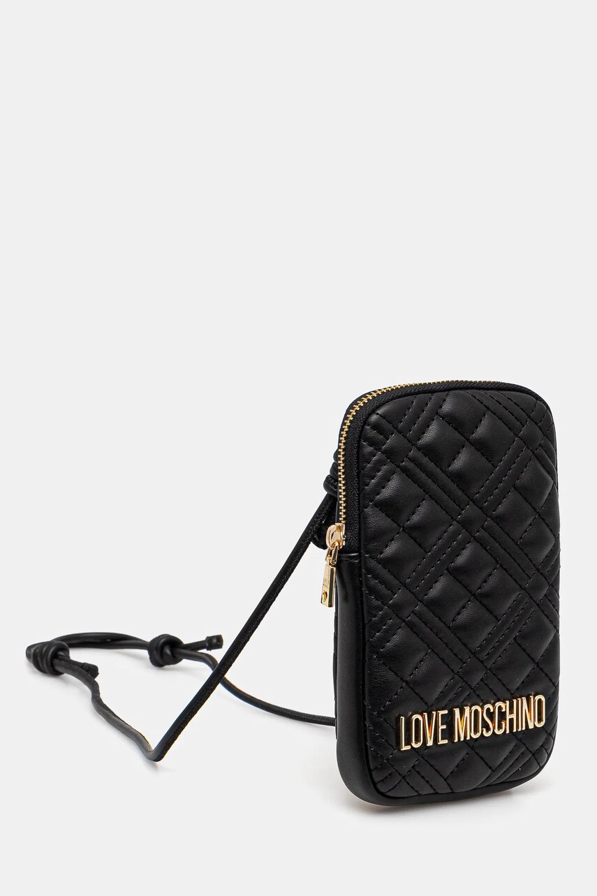 Чохол для телефону Love Moschino колір чорний JC5660PP1