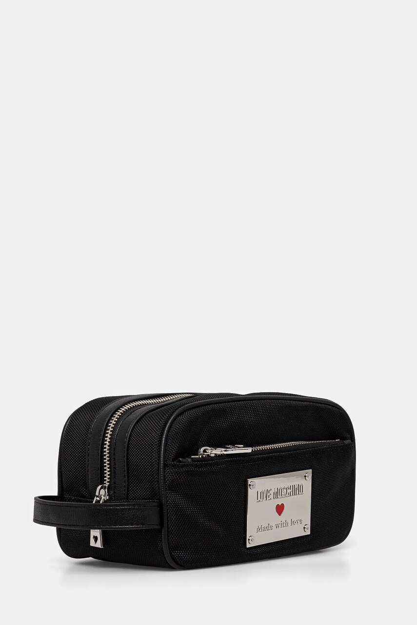 Косметичка Love Moschino колір чорний JC5310PP1