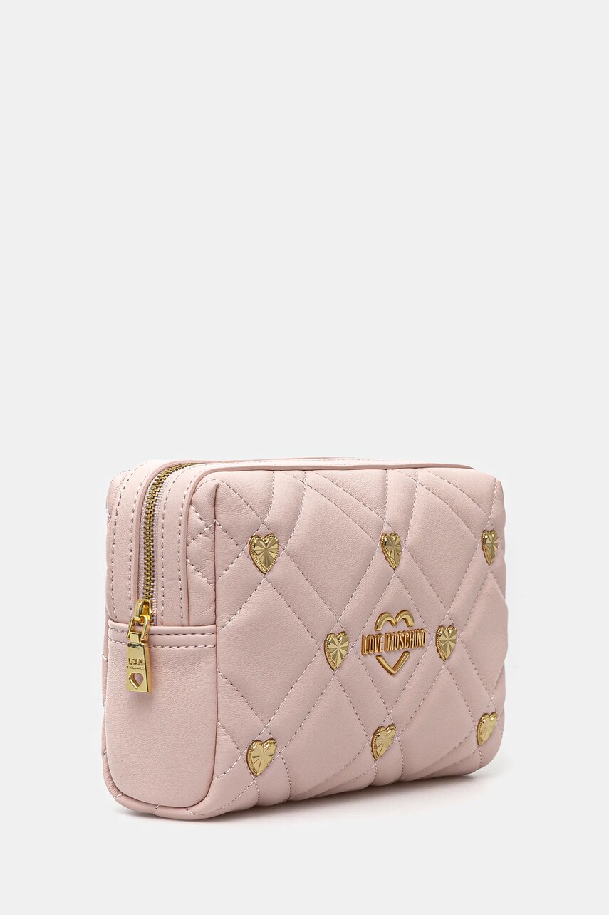 Косметичка Love Moschino колір рожевий JC5300PP1