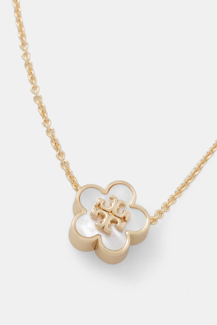 Позолочене кольє Tory Burch Kira Flower Pendant 158996-700
