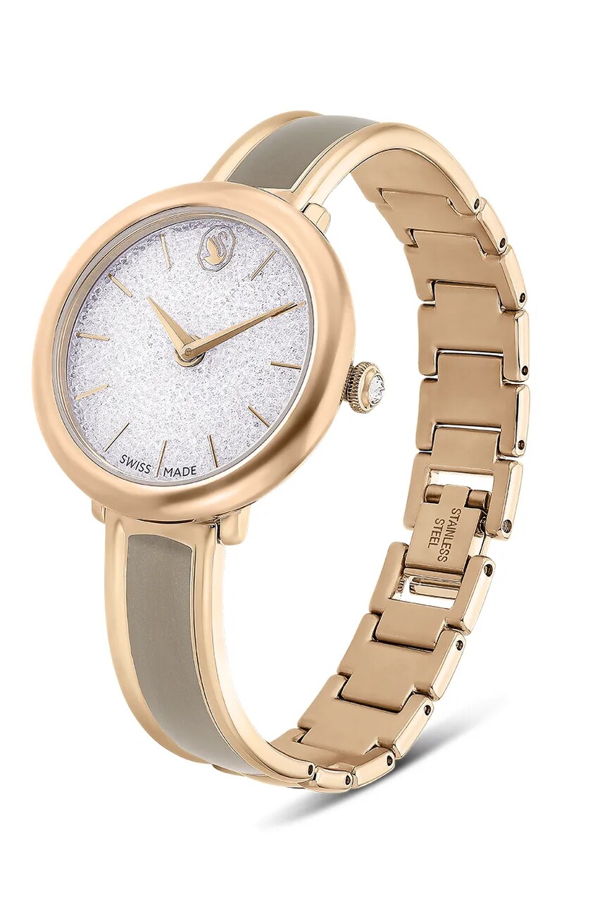 Годинник Swarovski CRYSTALLINE жіночий колір бежевий 5709814