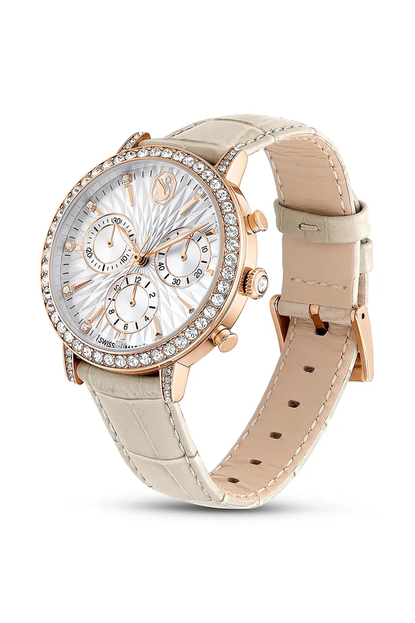 Годинник Swarovski MATRIX жіночий колір бежевий 5702849