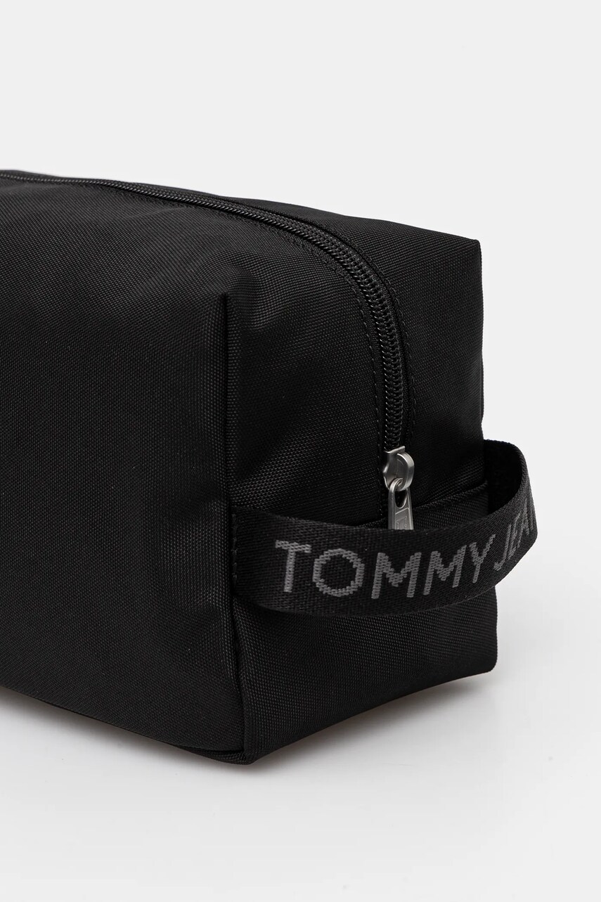 Косметичка Tommy Jeans колір чорний AM0AM12925