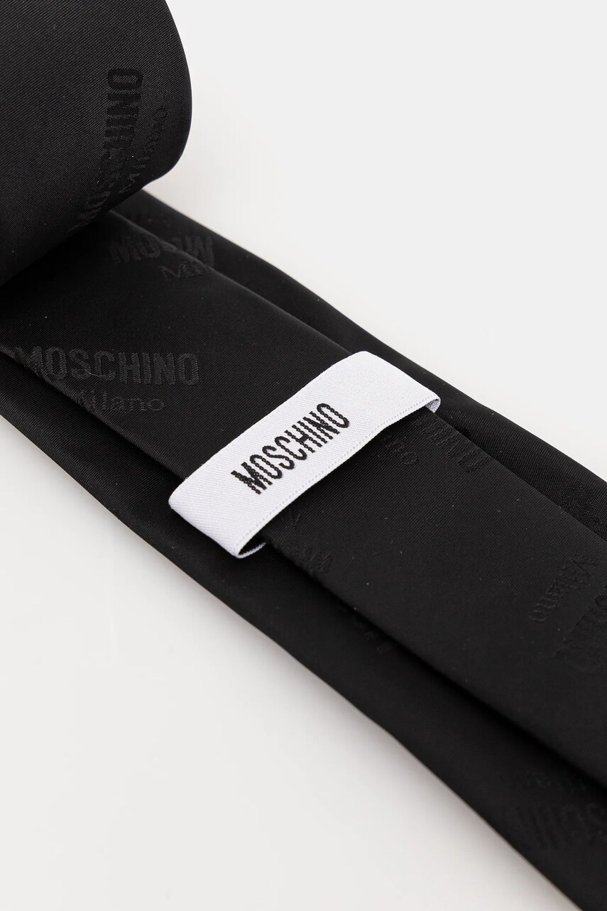 Краватка Moschino колір чорний M5777 55070
