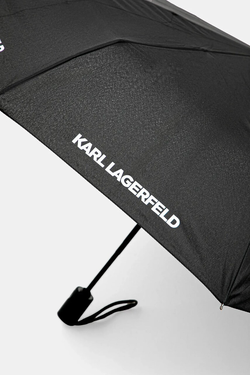 Парасоля Karl Lagerfeld K/ESSENTIAL колір чорний A1M50012