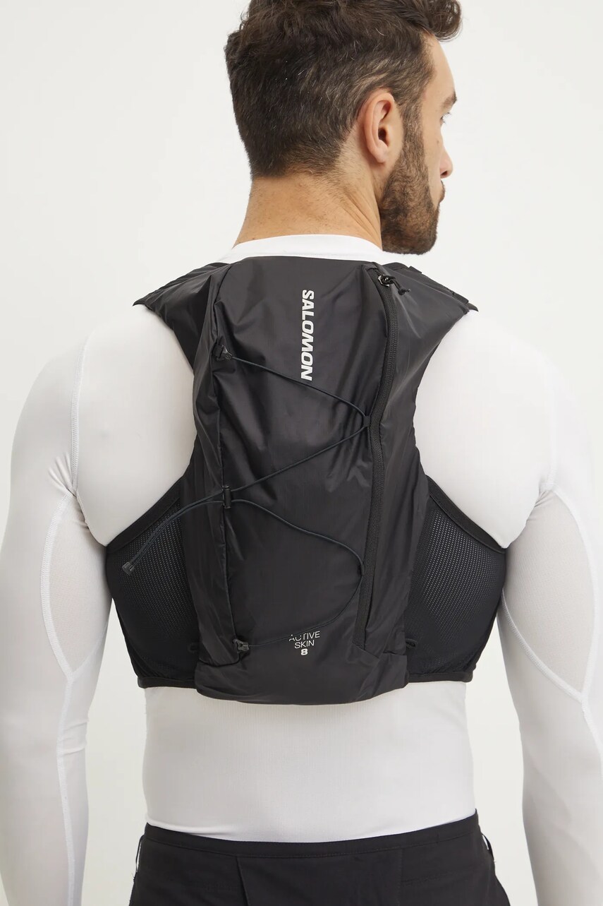 Жилет для бігу Salomon Act Skin 8 колір чорний LC2205100