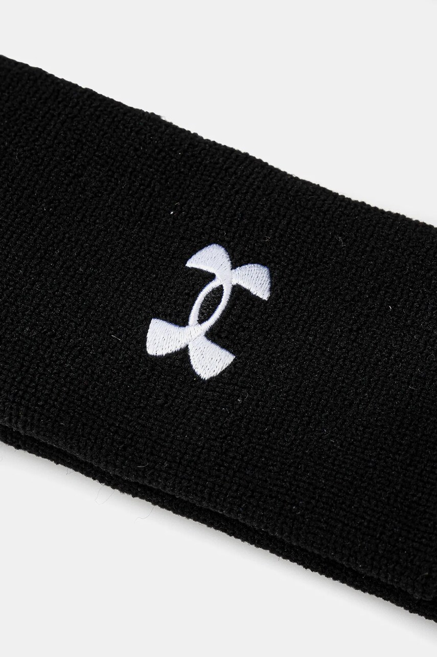 Напульсники Under Armour 2-pack колір чорний UAR-1218006001