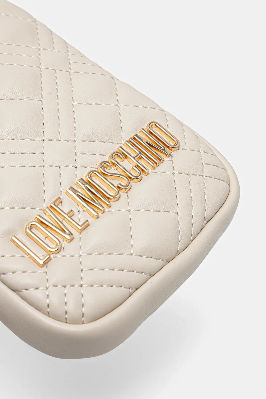 Чохол для телефону Love Moschino колір бежевий JC5660PP0MLA0110