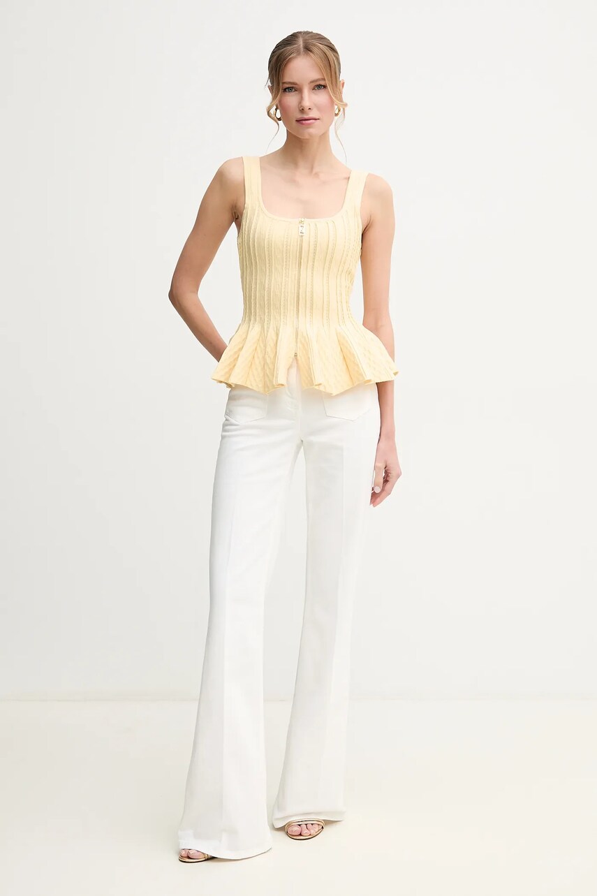 Топ Elisabetta Franchi жіночі колір зелений MK49B51E2