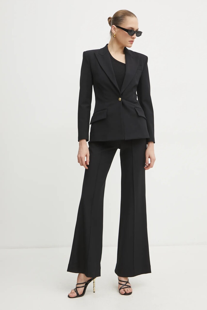 Топ Versace Jeans Couture жіночі колір чорний 78HAM603 J0004
