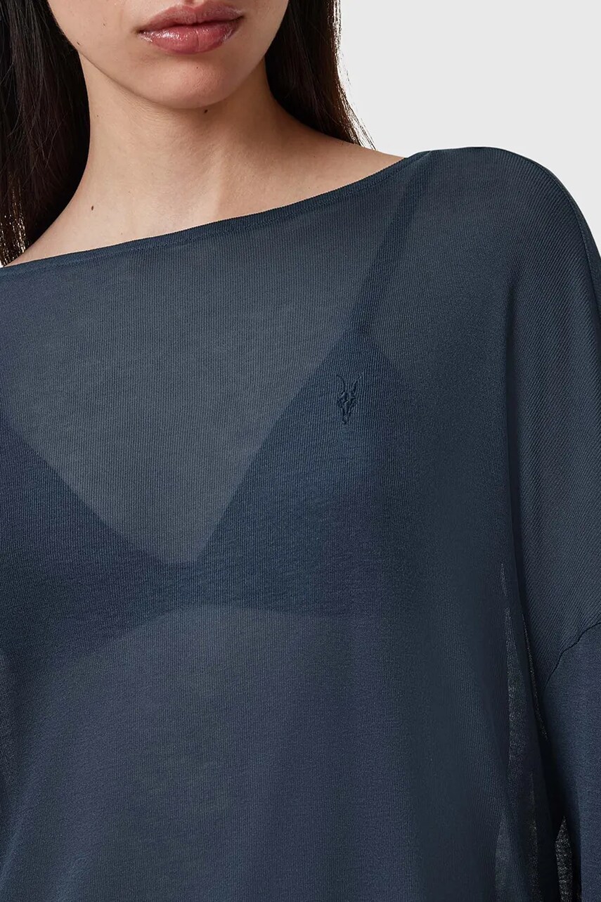 Блузка AllSaints FRANCECSO жіноча однотонна W165JB