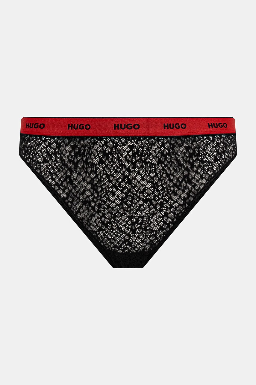Труси HUGO 3-pack колір чорний 50535254
