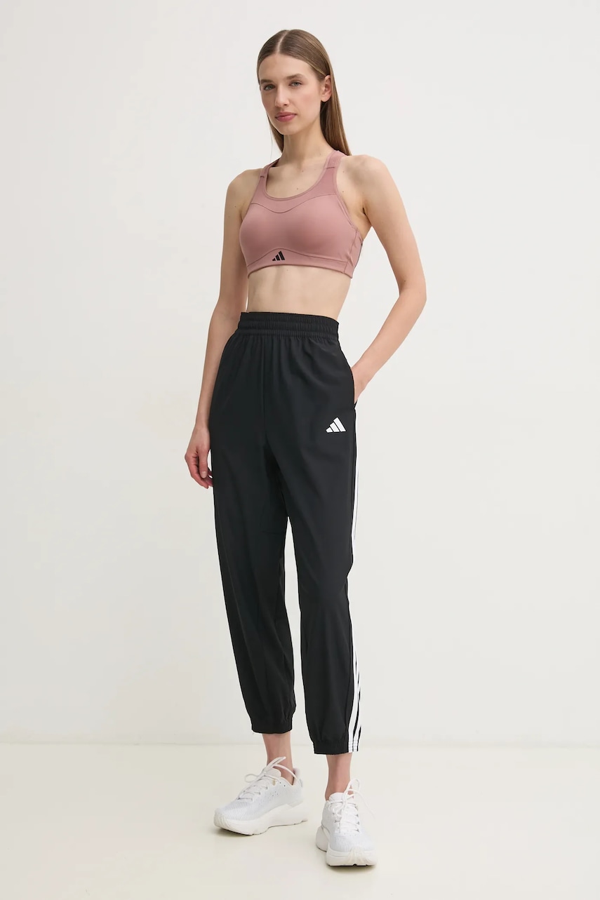 Спортивний бюстгальтер adidas Performance TLRD Impact колір помаранчевий JI8039