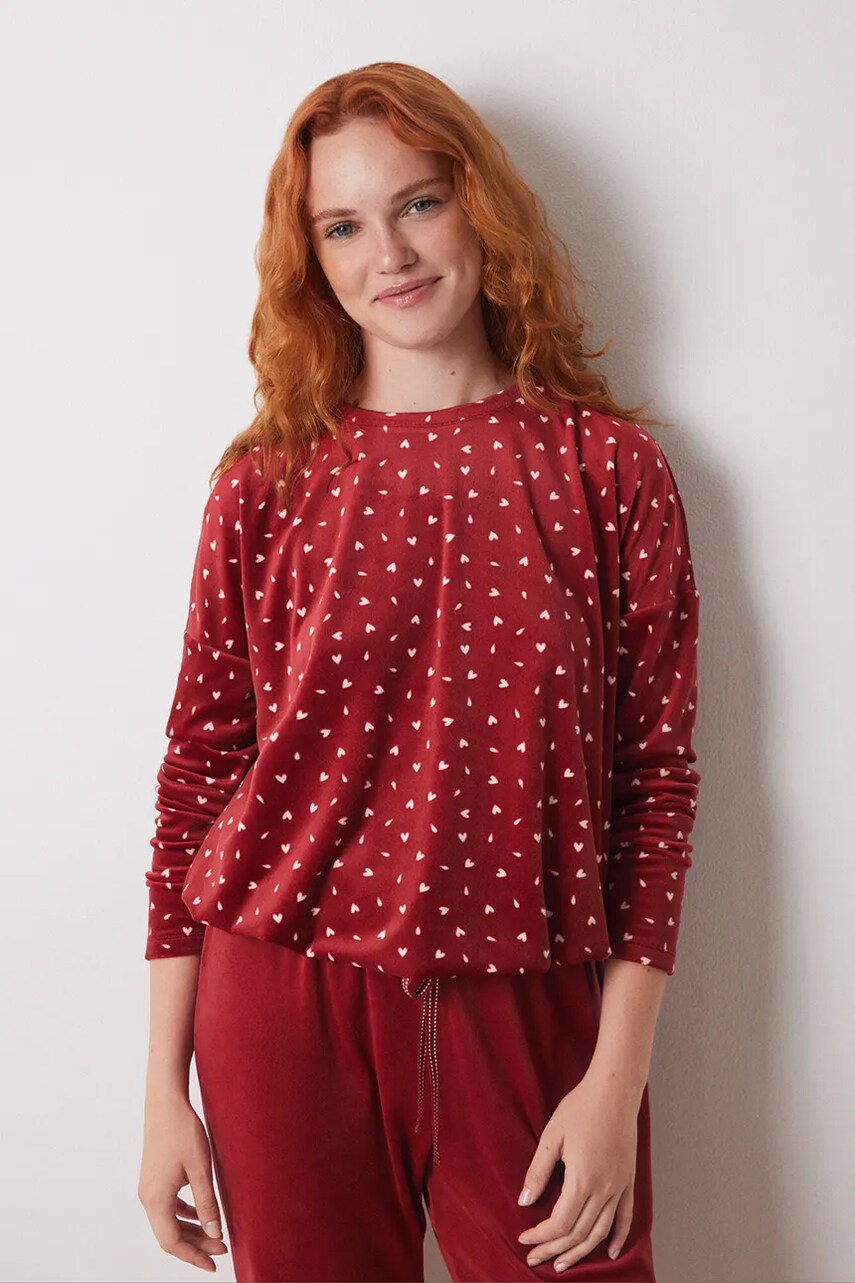 Піжама women'secret LOVE ACTUALLY GENERIC PJ жіноча колір червоний 4758239