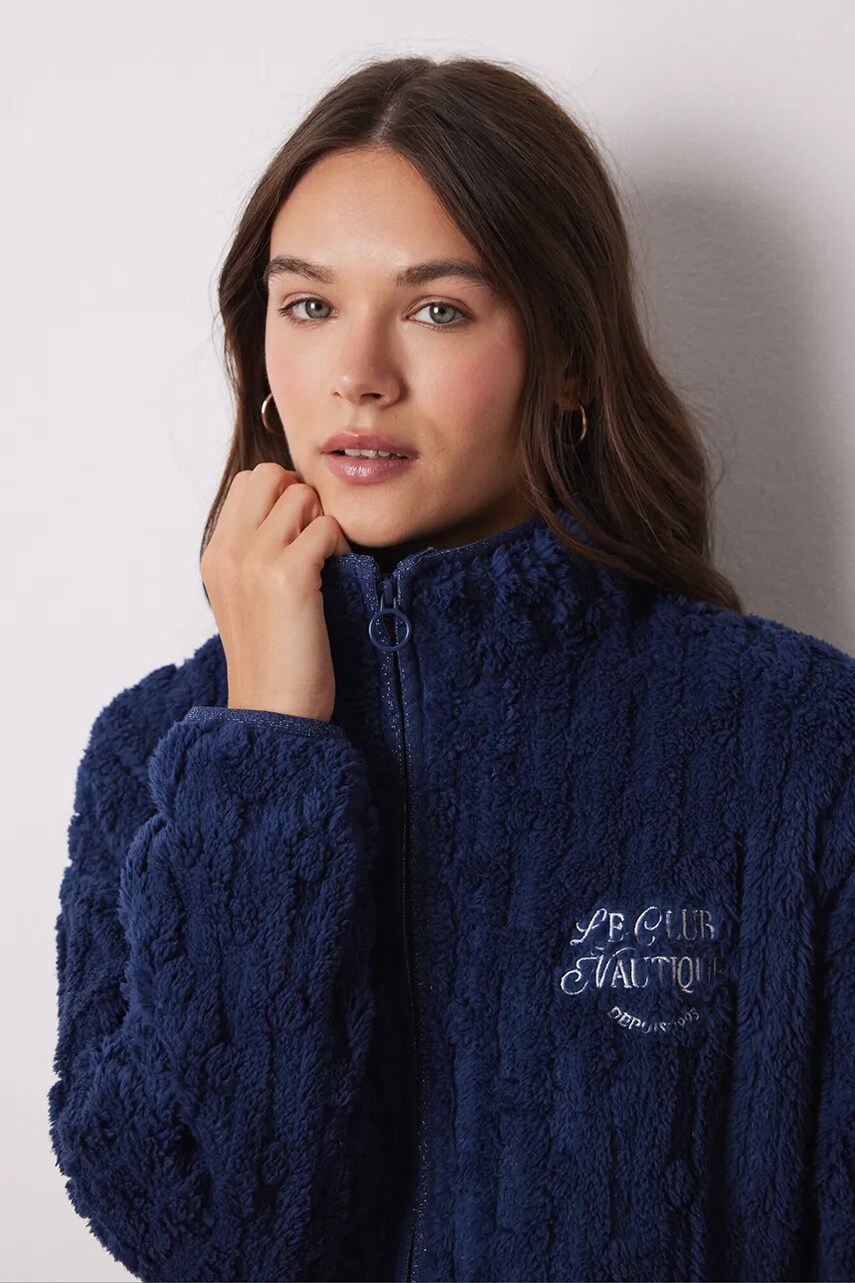 Халат women'secret MIX AND MATCH PERFECT MATCH колір синій 3148777
