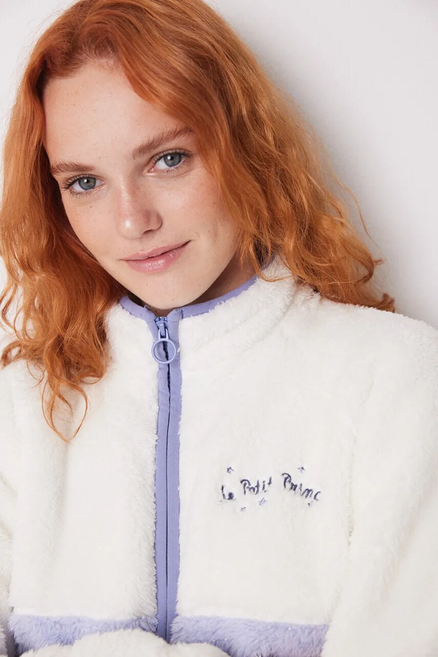 Халат women'secret THE LITTLE PRINCE колір бежевий 4418923