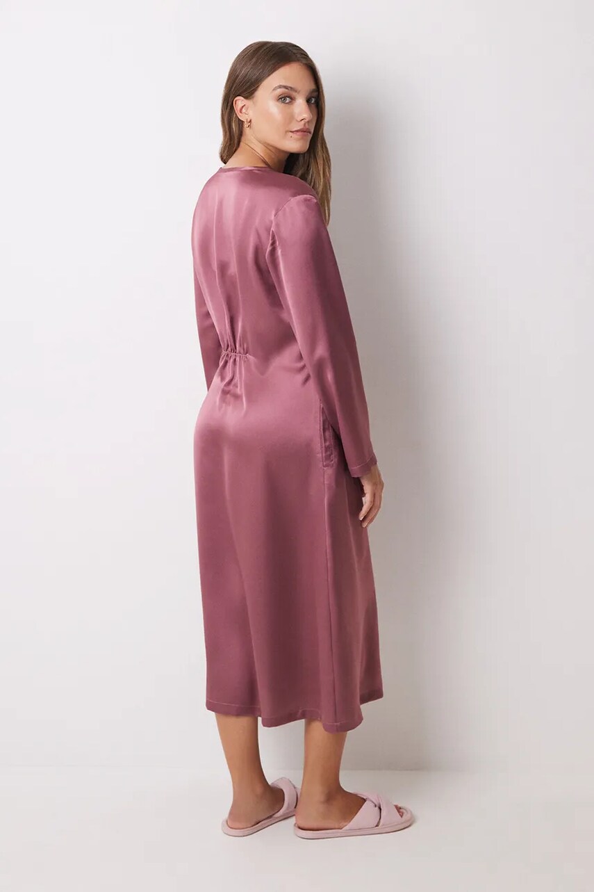 Халат women'secret SENSE LIMITED EDITION колір рожевий 2538174