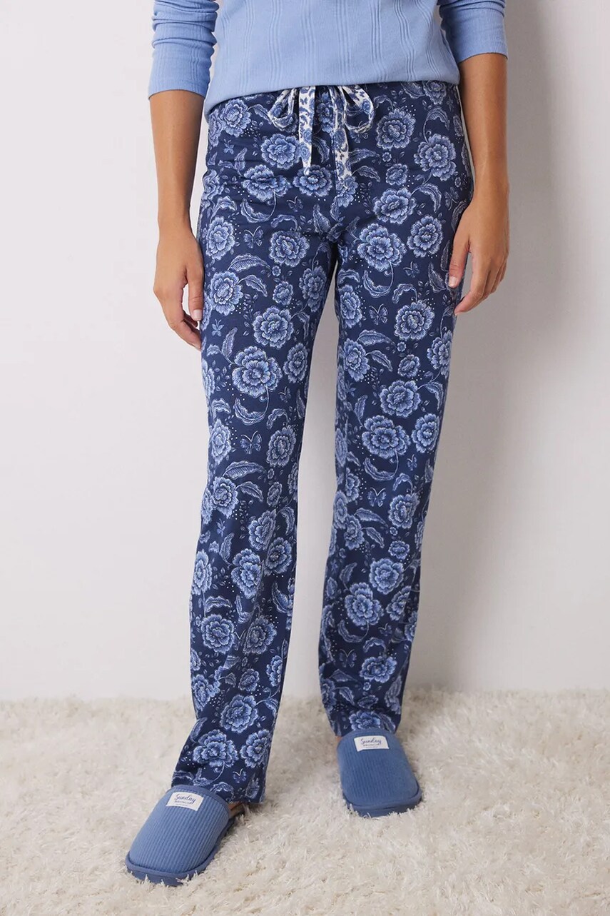 Піжамні штани women'secret MIX AND MATCH HAMPTONS з бавовни 3708463