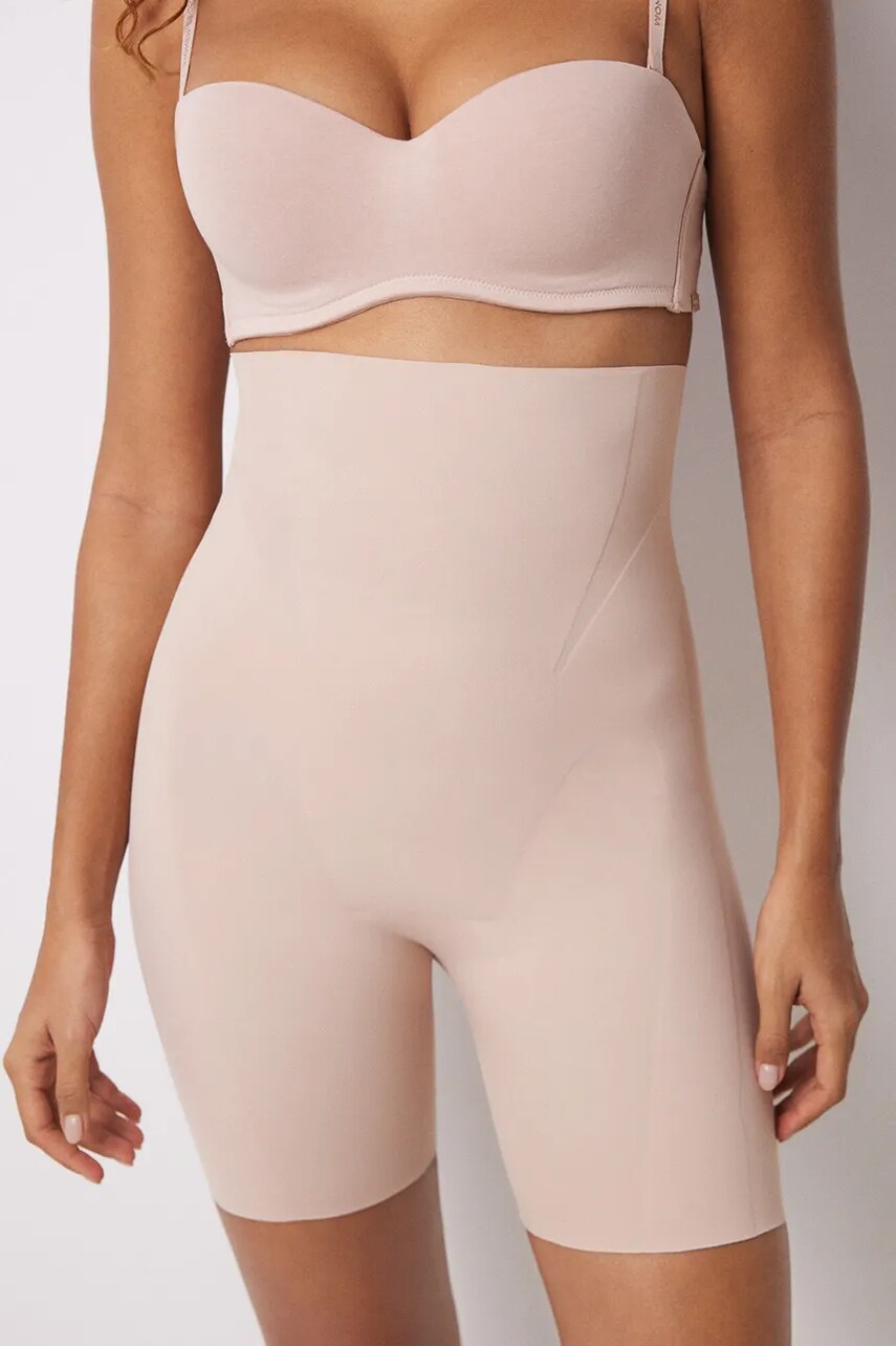 Моделюючі шорти women'secret SHAPE MICRO BONDING жіночі колір бежевий 5182794
