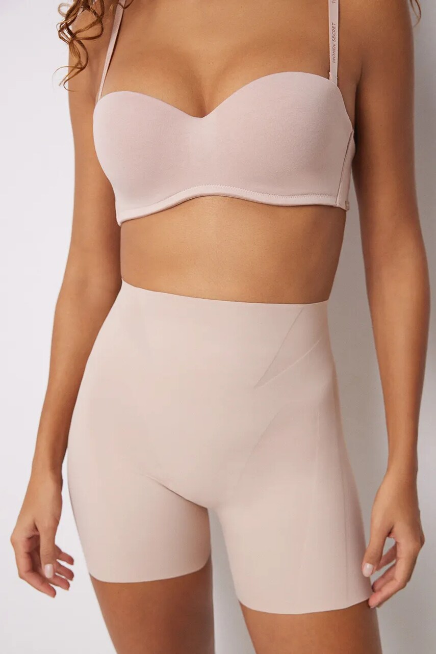 Моделюючі шорти women'secret SHAPE MICRO BONDING жіночі колір бежевий 5182795