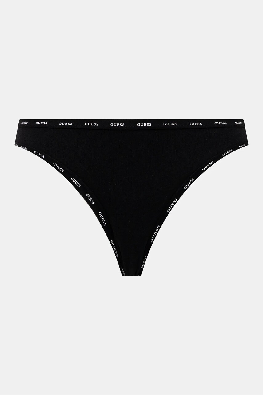 Стринги Guess 3-pack колір чорний O5RG13 K6YW1