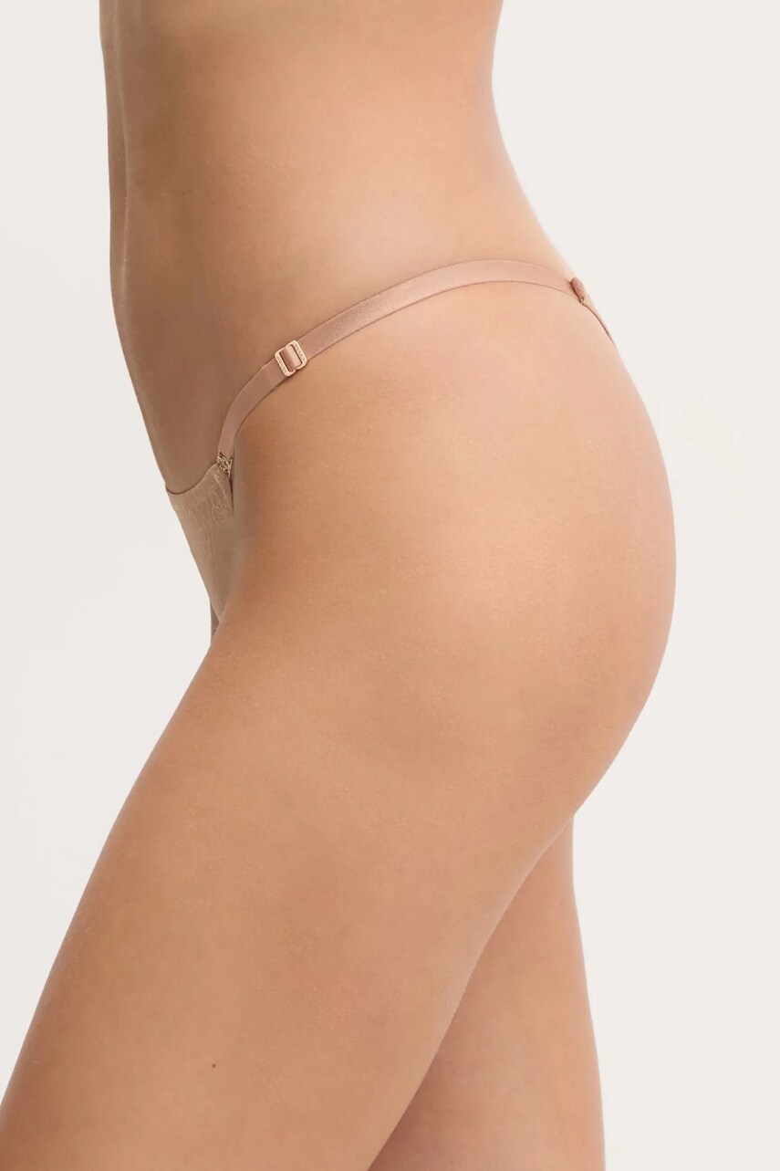 Стринги Guess NORA колір бежевий O5RE10 KCLB0